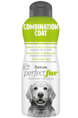 TropiClean PerfectFur Shampoo Combination Coat 473ml