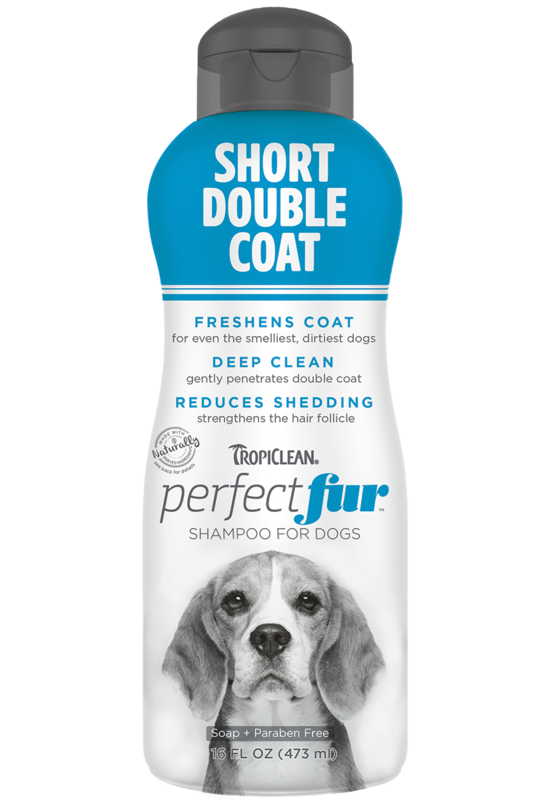 TropiClean PerfectFur Shampoo Short Double Coat 473ml