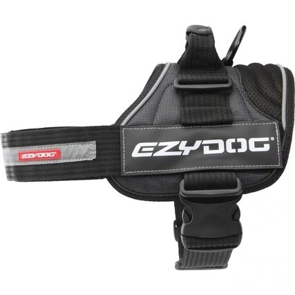 EZYDOG Convert Dog Harness Charcoal