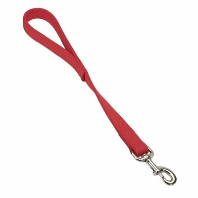 Coastal Double Ply Traffic Leash, Size: 18", Colour: Red