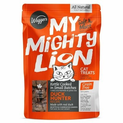 Jay's My Mighty Lion Cat Treats Duck 75g
