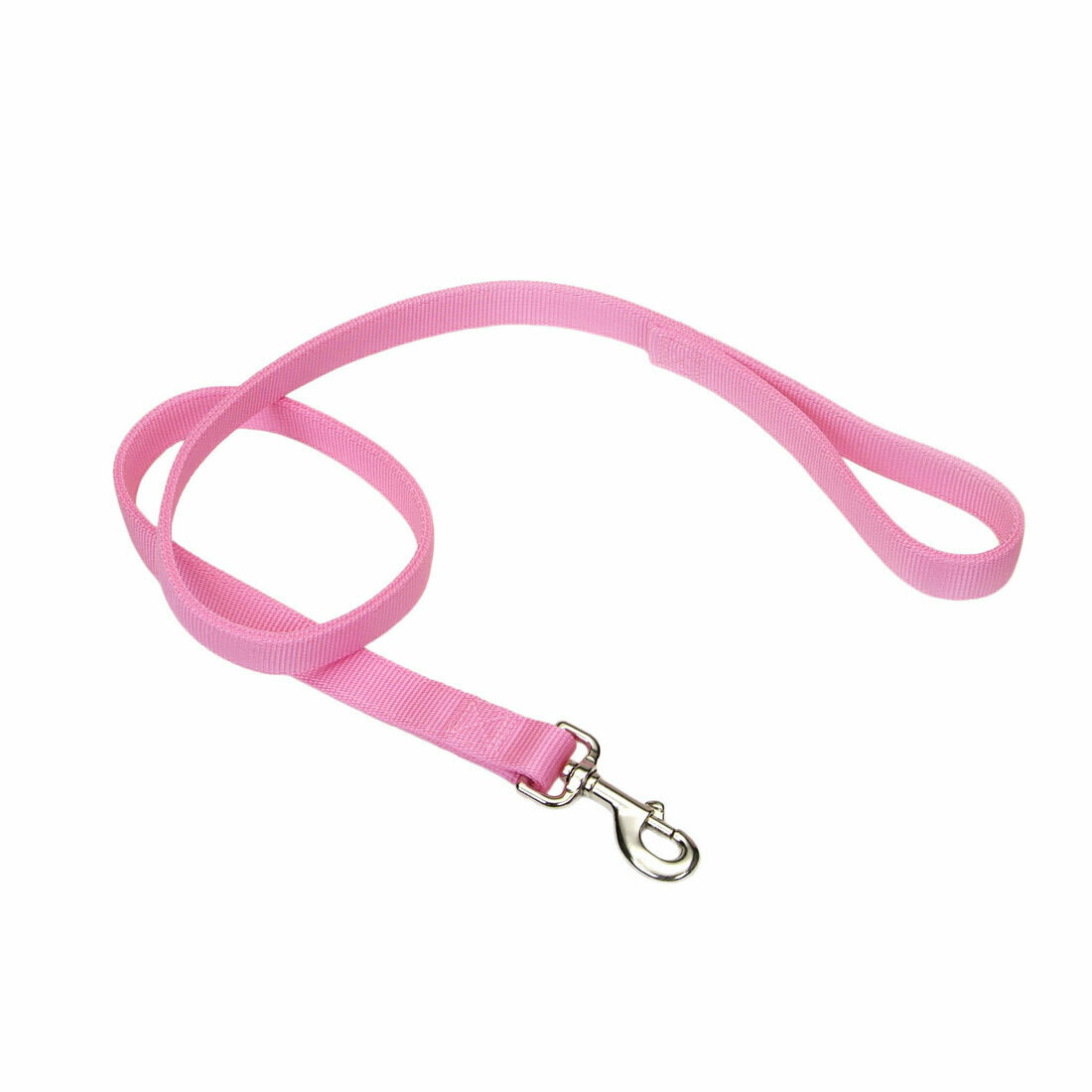 Coastal Double Ply Nylon Dog Leash 6', Colour: Bright Pink