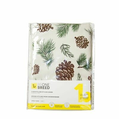 BeOneBreed Cloud Pillow Cover Pinecones M 27 x 36 BeOneBreed Cloud Pillow Cover Pinecones M 27 x 36