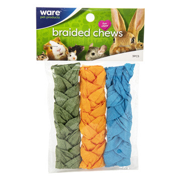 Ware Braided Chews L 3pc