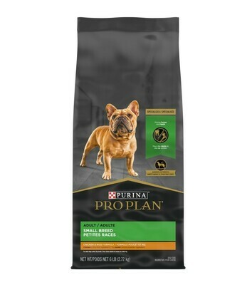 Purina Pro Plan Dog Food Small Breed Adult Chicken & Rice