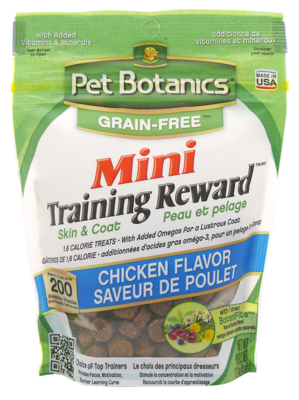 Pet Botanics Grain-Free Mini Training Rewards 113g Pet Botanics Grain-Free Mini Training Rewards 113g