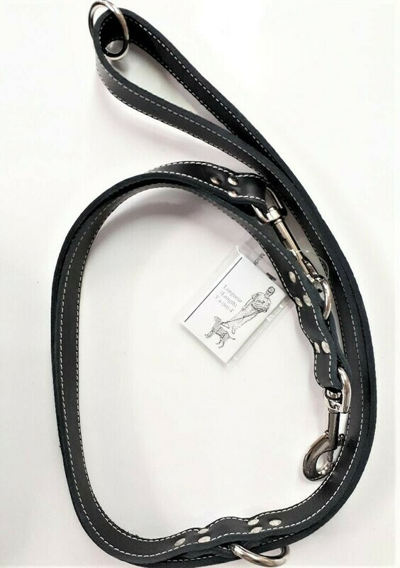 Lacet Arizona Leather Multi-Function Training Lead 72"