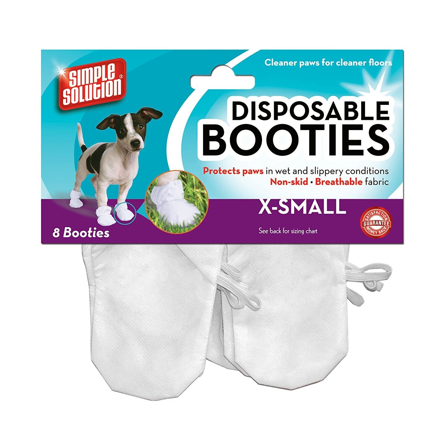 Simple Solution Disposable Booties 8pk