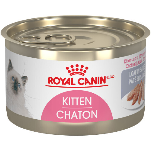 Royal Canin Cat Food Canned Kitten Loaf in Sauce 145g (24pk)