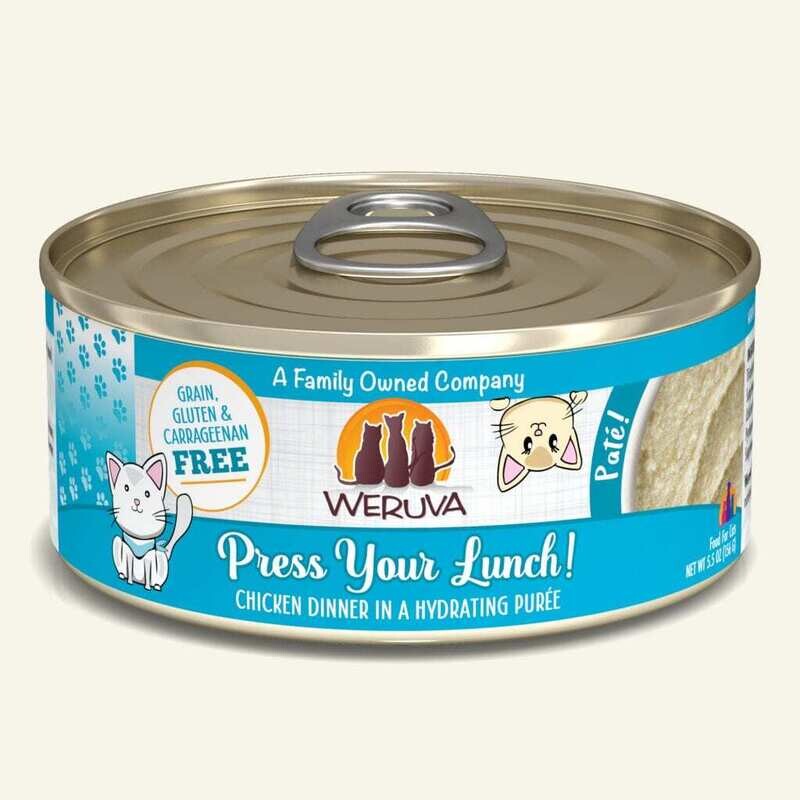 Weruva Classic Cat Food Canned Press Your Lunch 156g (8pk)