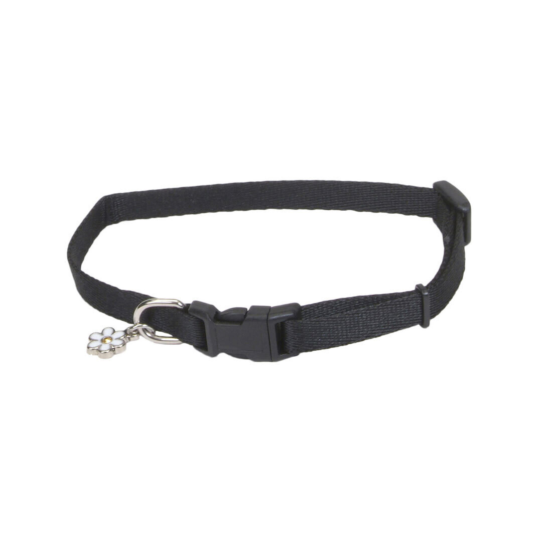 Li'l Pals Adjustable Dog Collar, Size/Colour: 6-8" Black