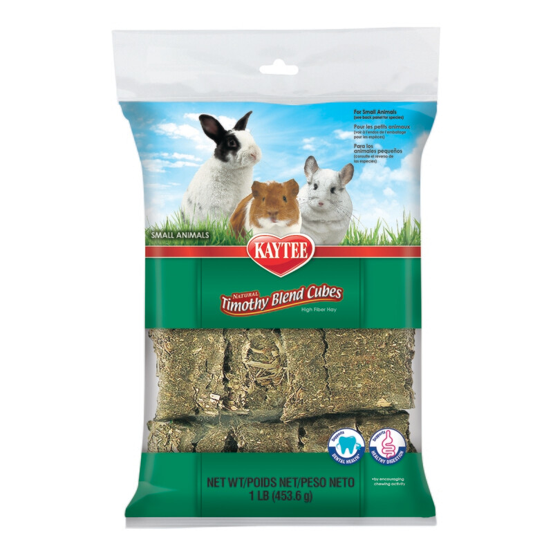 Kaytee Timothy Hay Blend Cubes 454g