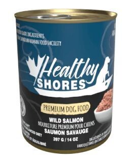 Healthy Shores Dog Food Canned Wild Salmon 397g (12pk)