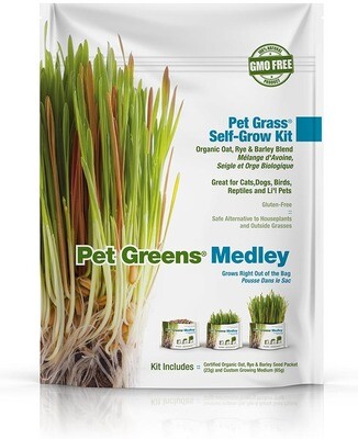 Pet Greens Medley Pet Grass Self-Grow Garden Kit 113g
