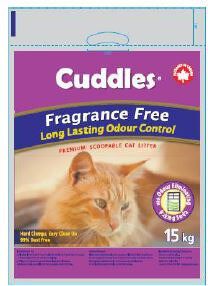 Cuddles Fragrance Free Cat Litter