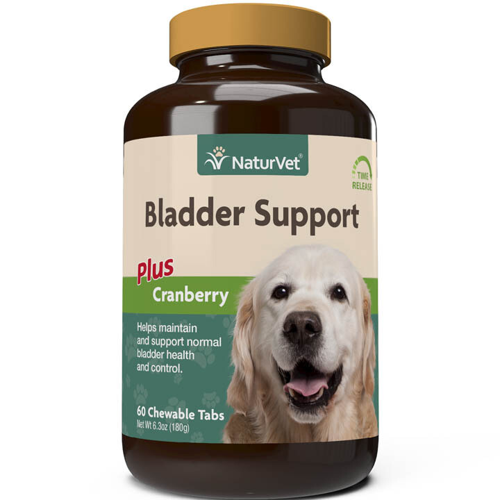 NaturVet Bladder Support Chewable Tablets 60ct