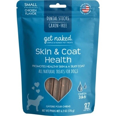 Get Naked Skin & Coat Health Dental Chew Sticks 176g