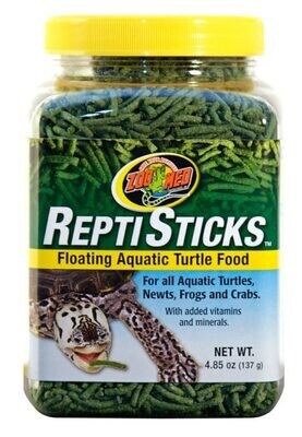 Zoo Med ReptiSticks Floating Aquatic Turtle Food 137g