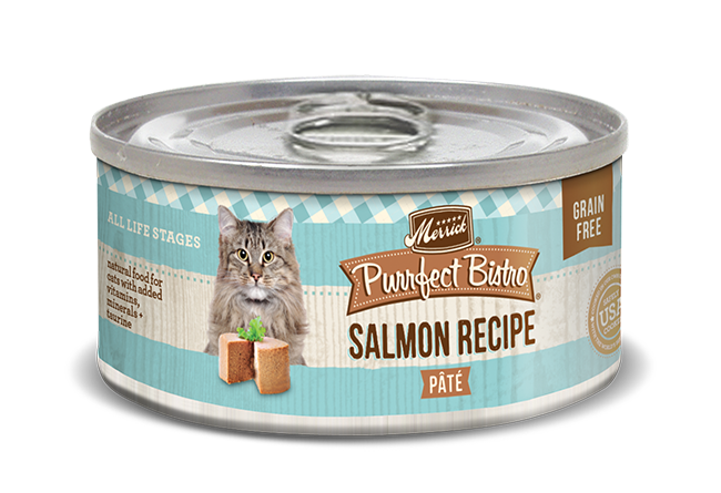 Merrick Purrfect Bistro Cat Food Salmon Recipe 156g (24pk)