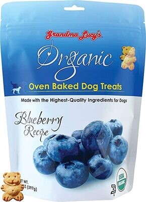Grandma Lucy's Organic Oven Baked Dog Treats Blueberry 397g
