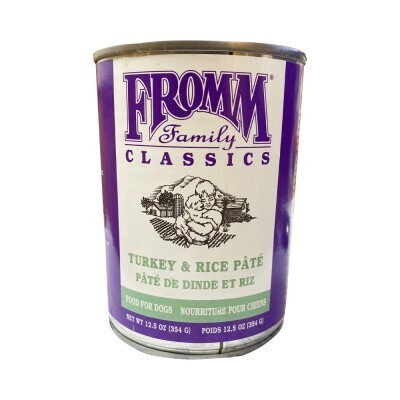 Fromm Classic Dog Food Canned Turkey & Rice 354g (12pk)