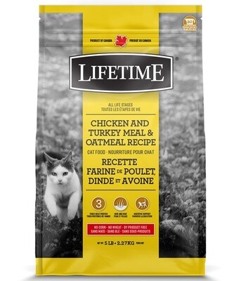 Lifetime Cat Food Chicken, Turkey & Oatmeal
