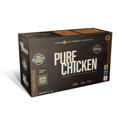 Big Country Raw Pure Chicken Carton 4lb