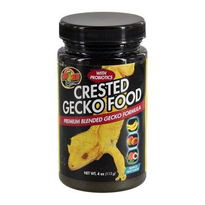 Zoo Med Crested Gecko Food Tropical Fruit Flavour 113g Jar