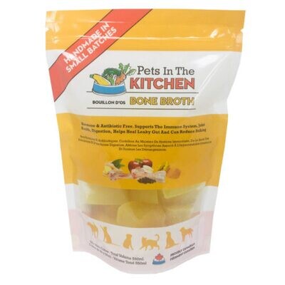 Pets in the Kitchen Bone Broth 22 x 25ml Cubes