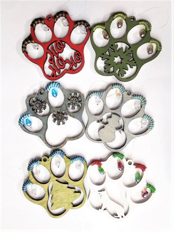 Pawcatchers Christmas Ornaments 4"