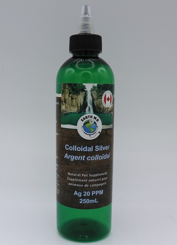 Earth MD Colloidal Silver 20ppm 250ml