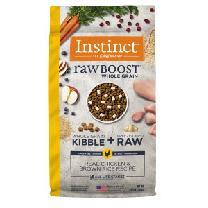 Instinct Raw Boost Dog Food Whole Grain Real Chicken and Brown Rice 9.32kg