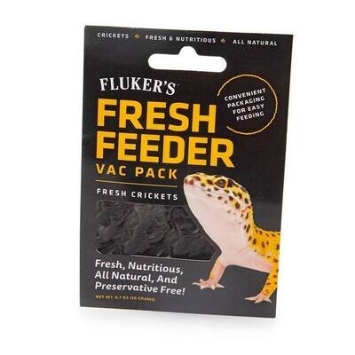 Fluker's Fresh Feeder Vac Pack Fresh Crickets 20g