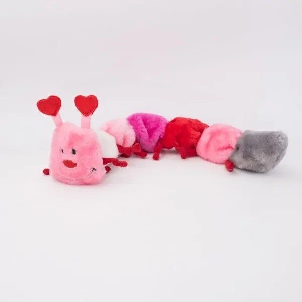 ZippyPaws Valentine's Caterpillar L