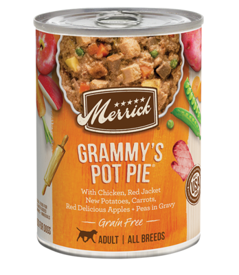 Merrick Classic Dog Food Canned Grammy's Pot Pie 360g (12pk)