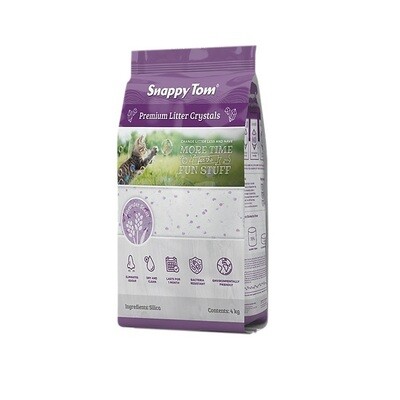 Snappy Tom Crystal Cat Litter Lavender Scented