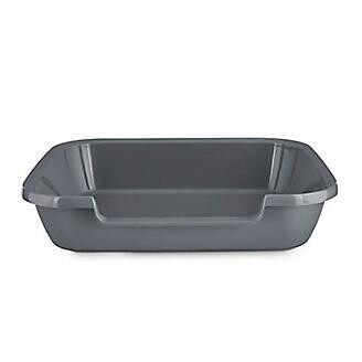 Moderna Dog & Senior Cat Litter Pan Dark Grey L