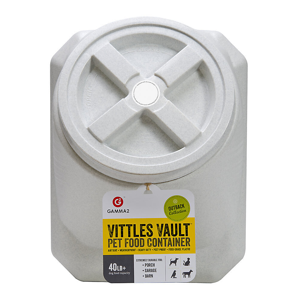 Vittles Vault Outback Stackable Food Storage Container, Capacity: 40lbs (12.5W x 17H x 21L)