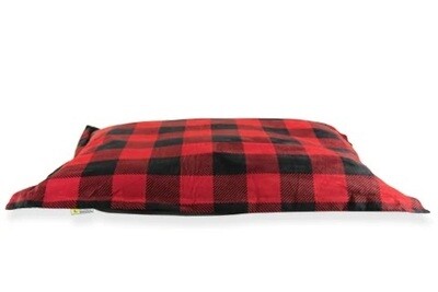 BeOneBreed Cloud Pillow Bed Buffalo Plaid