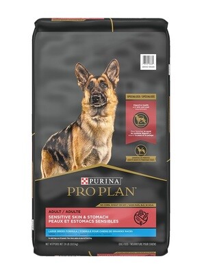 Purina Pro Plan Dog Food Large Breed Adult Sensitive Skin & Stomach Salmon & Rice 15.9kg