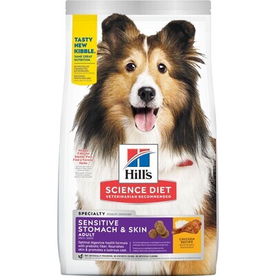 Hill's Science Diet Dog Food Sensitive Stomach & Skin Chicken Adult 13.63kg