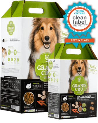 CaniSource Grand Cru Dog Food Dehyrated Raw Grain-Free Turkey 10kg