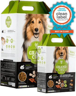 CaniSource Grand Cru Dog Food Dehyrated Raw Grain-Free Turkey 10kg