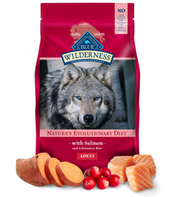 Blue Wilderness Dog Food Adult Grain-Free Salmon 10.9kg