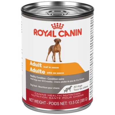 Royal Canin Dog Food Canned Adult Loaf in Sauce 385g (12pk)