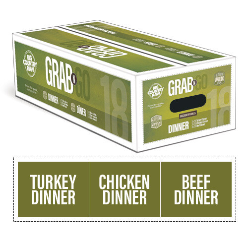 Big Country Raw Grab N Go Dinner Deal 18lb
