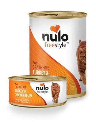 Nulo FreeStyle Cat Food Canned Turkey & Chicken 354g (12pk)