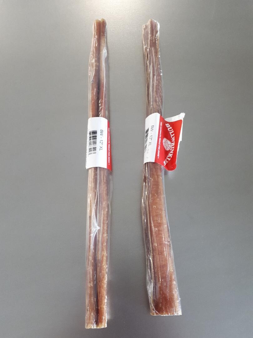 Bullwrinkles Extra Long Bully Sticks XL 12" 1pk