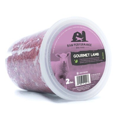 Raw Performance Gourmet Lamb 2lb
