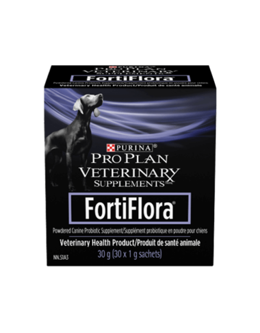 Purina Pro Plan Veterinary Supplement FortiFlora Probiotic Supplement 30x1g sachets